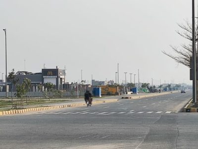 DHA Lahore Phase 7 block Y 1 Kanal Main Road Plot near to 22 on prime Location